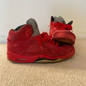Jordan 5 Retro Suede Red